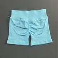 aura active BBL shorts - light blue